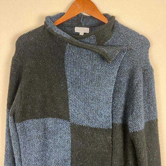 Joseph A‎ Duster Cardigan Sweater M Long Soft Blanket Oversized Cozy Fuzzy Knit - Picture 3 of 10